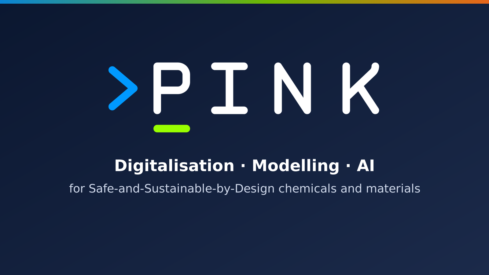 The PINK project: digitalisation, multiscale modelling and AI for Safe-and-Sustainable-by-Design chemicals and materials